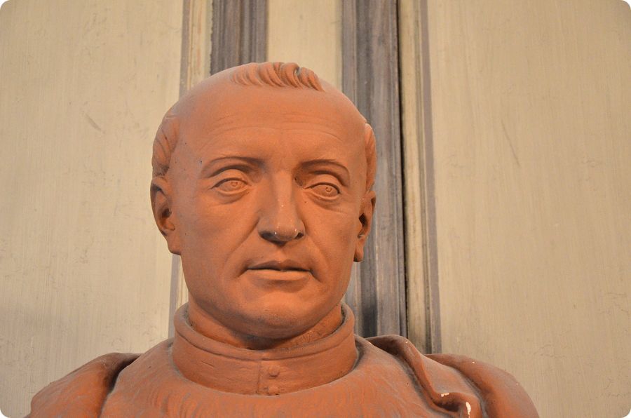 Buste de Guillaume d'Estouteville � l'archev�ch� de Rouen
