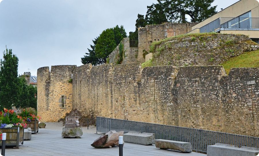 Château médiéval d'Avranches