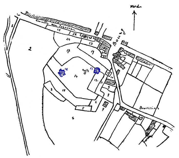 Château médiéval disparu d'Hambye