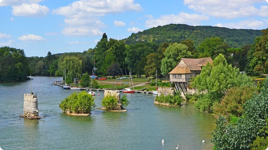 Châteaux et pont médiévaux de Vernon