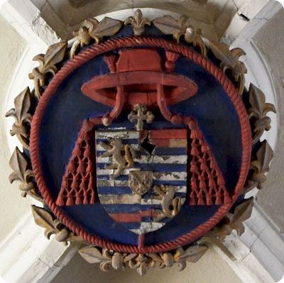 Blason de Guillaume d'Estouteville, �v�que de Maurienne