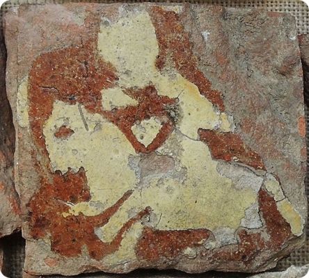 Carreaux du ch�teau disparu de Lyons-la-For�t