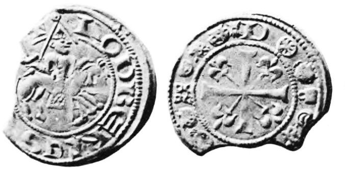 Denier d'argent de Robert III d'Estouteville-Cottingham