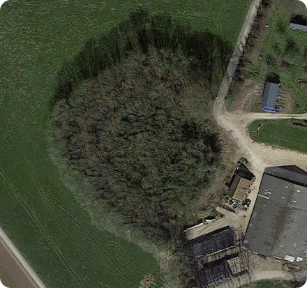 Site castral médiéval de Rames à Gommerville