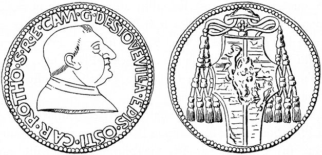 Médailles de Guillaume d'Estouteville