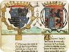 Armoiries d'Adrienne d'Estouteville et François de Bourbon