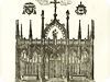 Jubé disparu de l'abbatiale Saint-Ouen