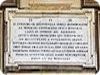Plaque commémorative de Guillaume d'Estouteville en la basilique Saint-Augustin de Rome
