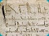 Premi�re version de la Magna Carta (1215)