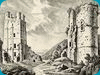 Vestiges du château d'Hambye