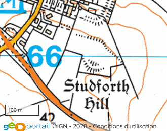 Site castral m�di�val d'Aldborough
