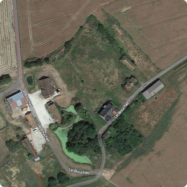 Site castral m�di�val du Bouchet-Touteville