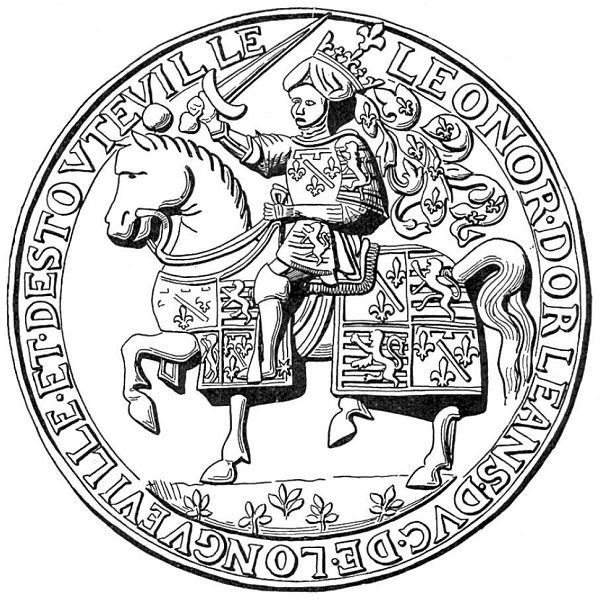 Sceau de Léonor d'Orléans