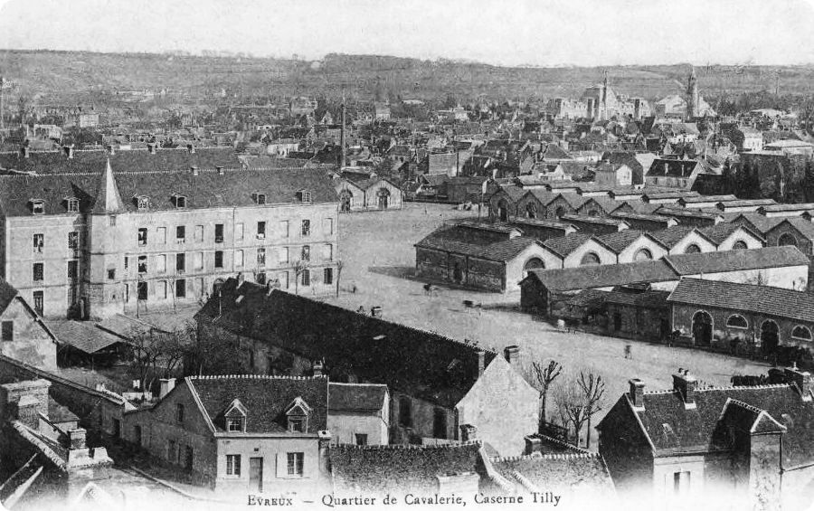Tourelle de l'abbaye Saint-Sauveur d'Évreux