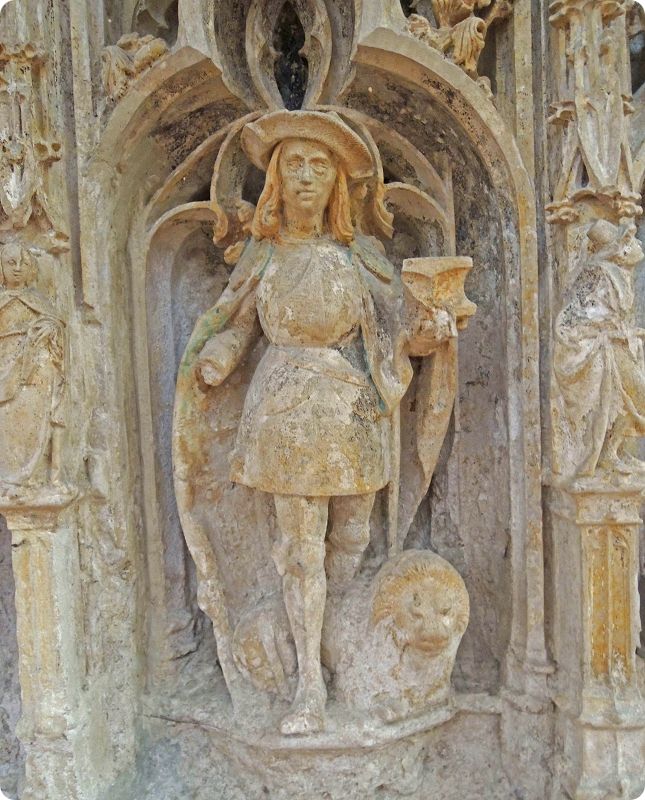 Tombe de Jacques d'E.-Valmont et Louise d'Albret