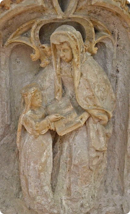 Tombe de Jacques d'E.-Valmont et Louise d'Albret