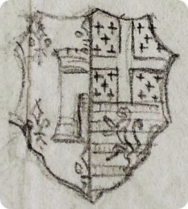 Vitraux armoriés de l'église Saint-Germain disparue de Blainville