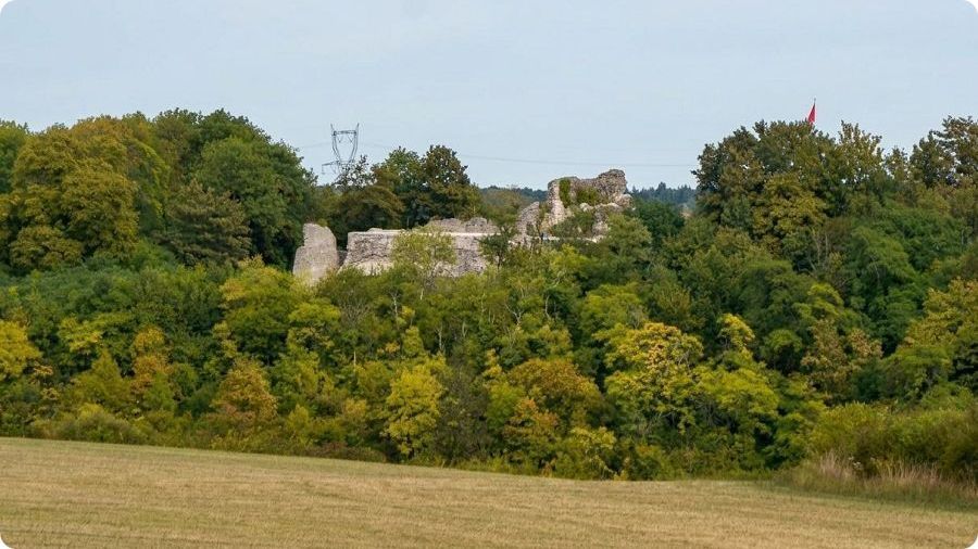 Vestiges du château médiéval d'Ivry-la-Bataille